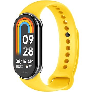 Byzylyk silikoni Eternico Essential për Xiaomi Smart Band 8 9, i verdhë Sandy