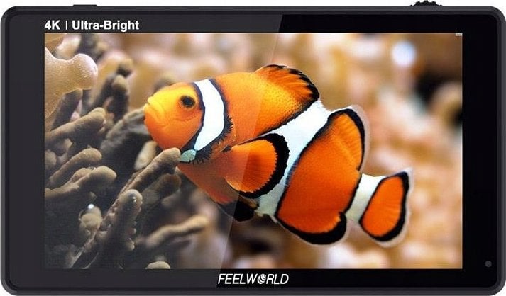 Monitor profesional për kamerë Feelworld LUT6S, 6", Full HD, i zi