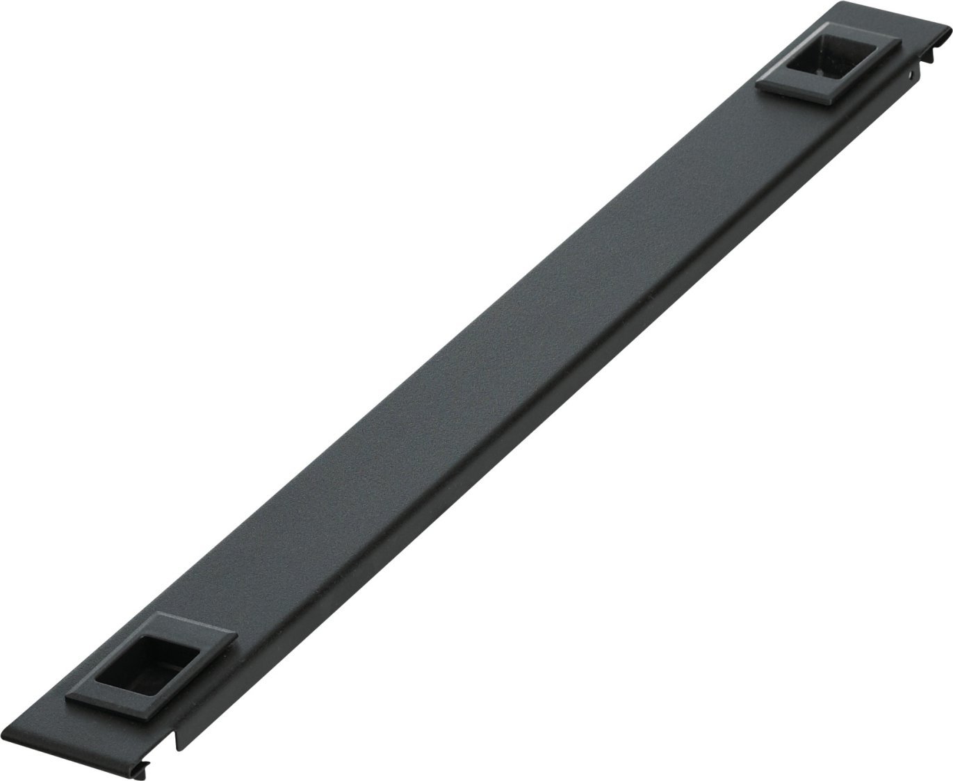 Panel mbulues rack Lanview RAB300BL, për kabinete serverike, i zi