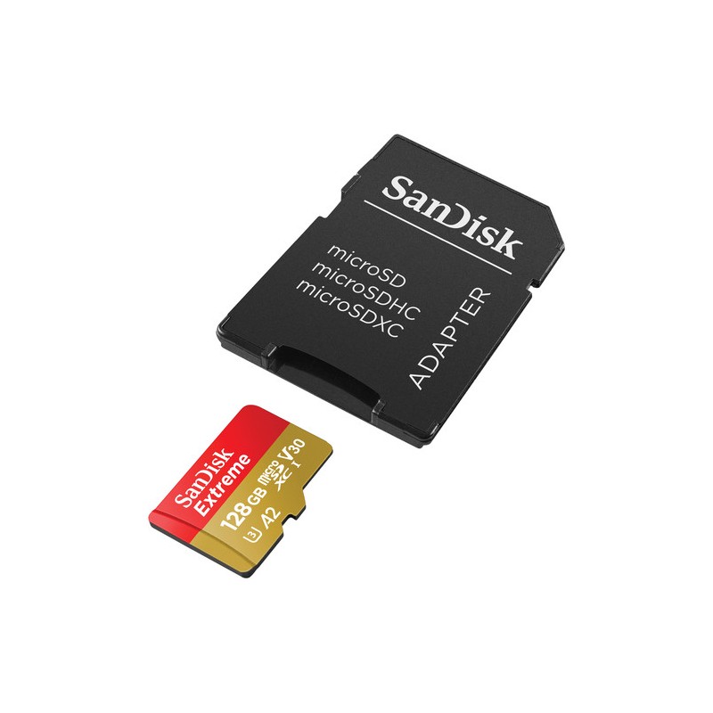 SanDisk Extreme MicroSD 128GB 190MB/s