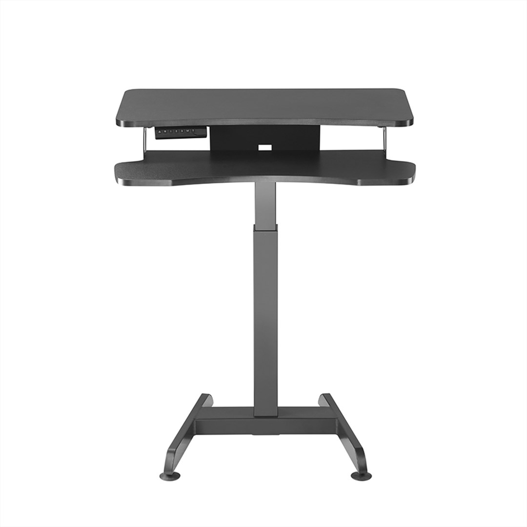 Tavolinë e rregullueshme Maclean MC-835, 72-122 cm, 37 kg, e zezë
