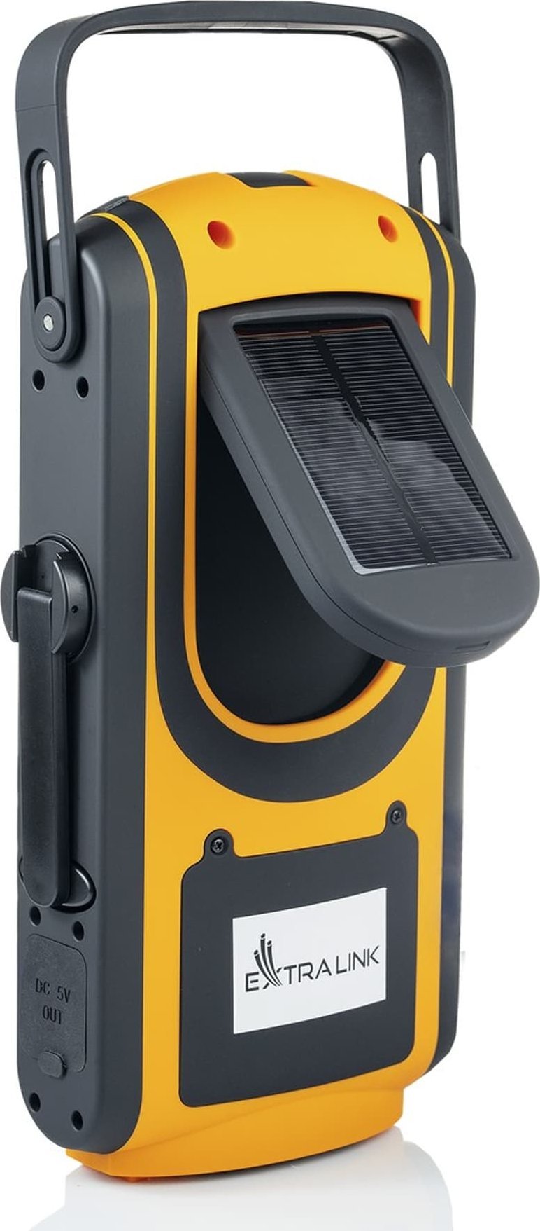 Radio emergjente Extralink Power Ranger EPS-6000, panel diellor, power bank 6000mAh, e zezë