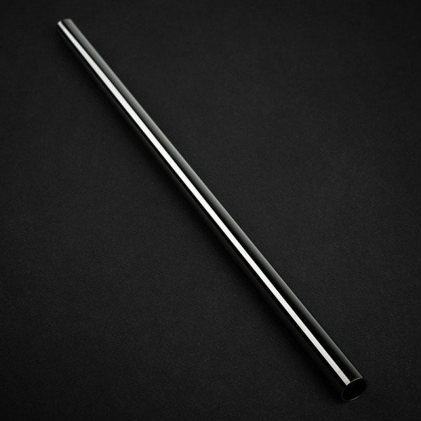 Tub metalik Bitspower None Chamfer Brass Hard Tubing, 12mm, 500mm, Black Sparkle