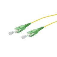 Kabllo patch fibër optike METZ CONNECT OpDAT SC APC SC APC, OS2, 10m, e verdhë