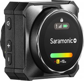 Безжичен микрофон Saramonic Blink Me B2, систем за 2 лица, со намалување на бучава, црн
