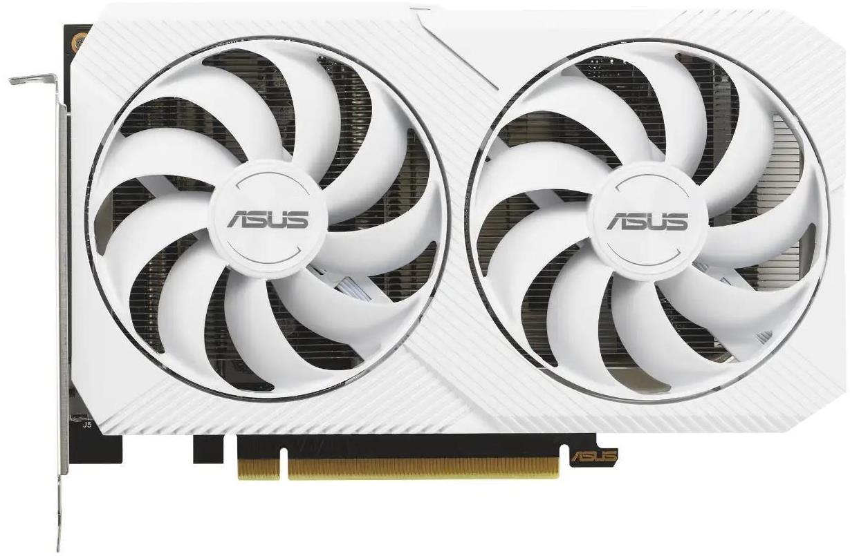 Kartë grafike ASUS Dual RTX 3060, 8GB GDDR6, e bardhë