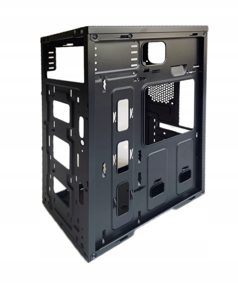 Kuti kompjuteri Eurocase ML N6-500B, MIDI Tower, pa PSU, e zezë