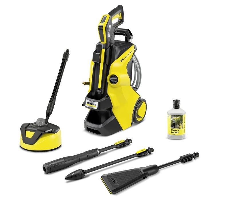 Larës me presion Karcher K 5 Power EcoBooster, 2100W, 145 bar, i verdhë