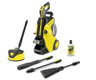 Larës me presion Karcher K 5 Power EcoBooster, 2100W, 145 bar, i verdhë