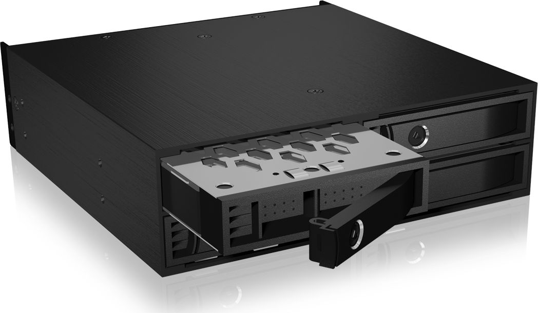 Tray rack disqesh Icy Box IB-2242U2K, 4x 2.5" U.2 NVMe SATA SAS, Mini SAS SFF-8643, i zi