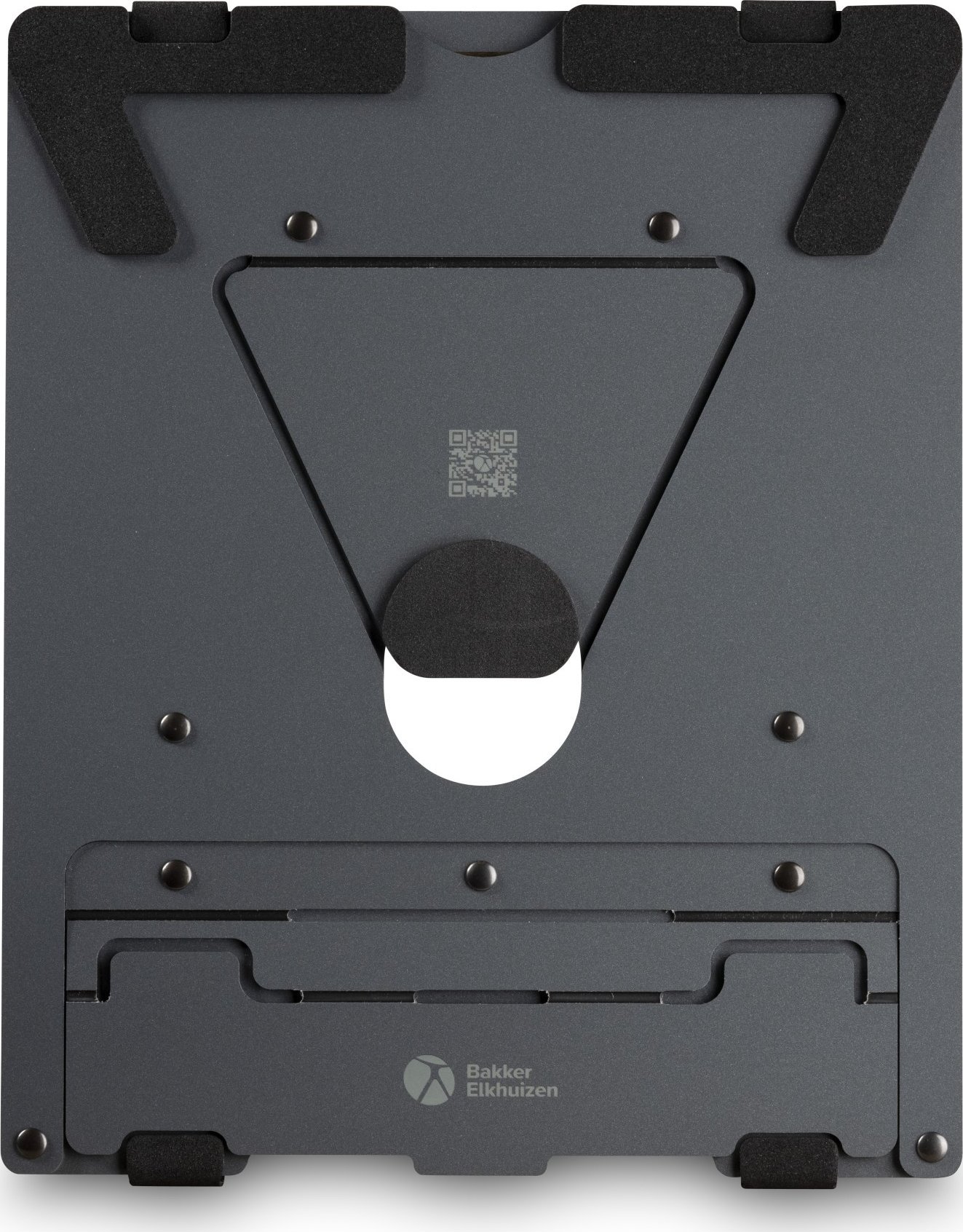 Standi për laptop dhe tablet BakkerElkhuizen Ergo-Q 160, 11"-17", i zi gri e errët