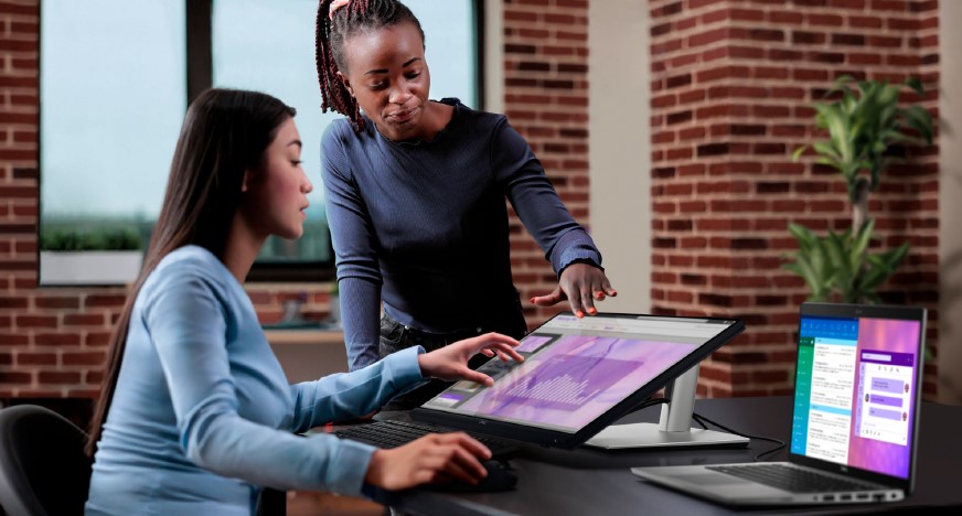 Monitor Dell P2424HT Touch, 24", FHD, i zi