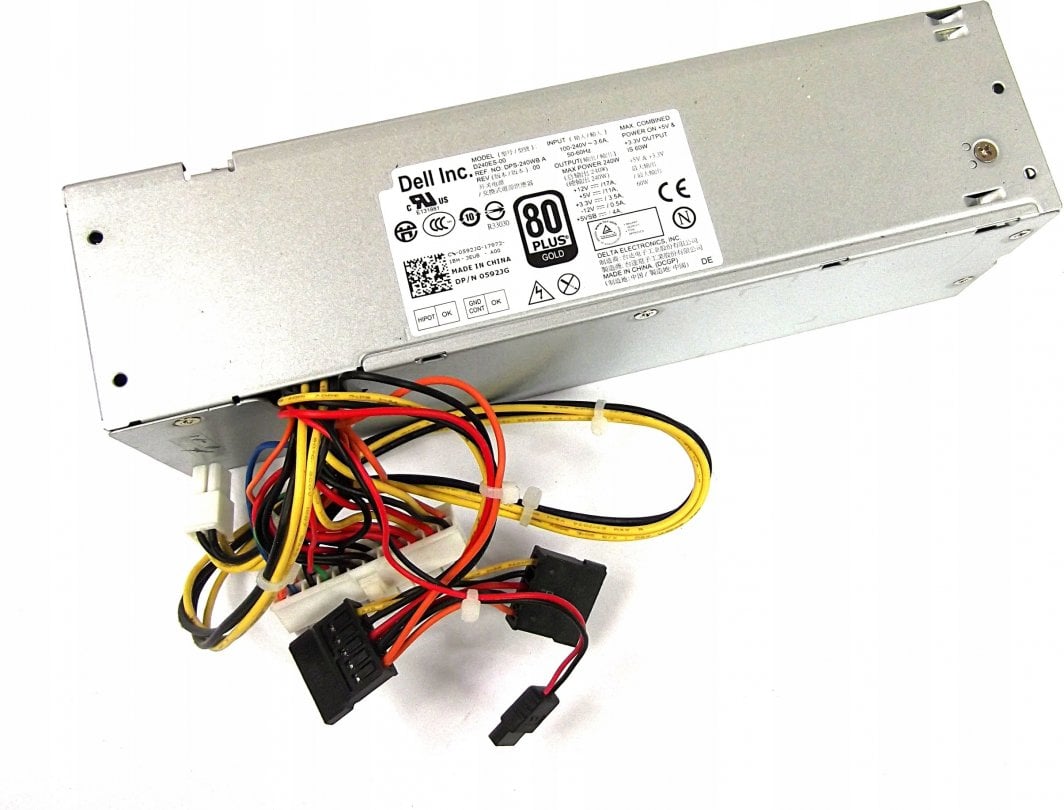 Furnizues me energji Dell JNPVV, 240W, i zi