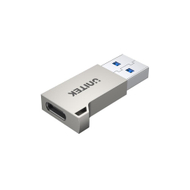 Adapter USB Unitek A1034NI, USB C në USB A, USB 3.1 Gen1, argjendtë