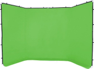 Sfond panoramik Manfrotto Chromakey, 4m, i gjelbër