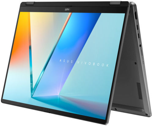 Laptop 2 në 1 Asus Vivobook Flip TP3407SA, 14" OLED FHD+, Intel Core Ultra 5, 16GB RAM, gri