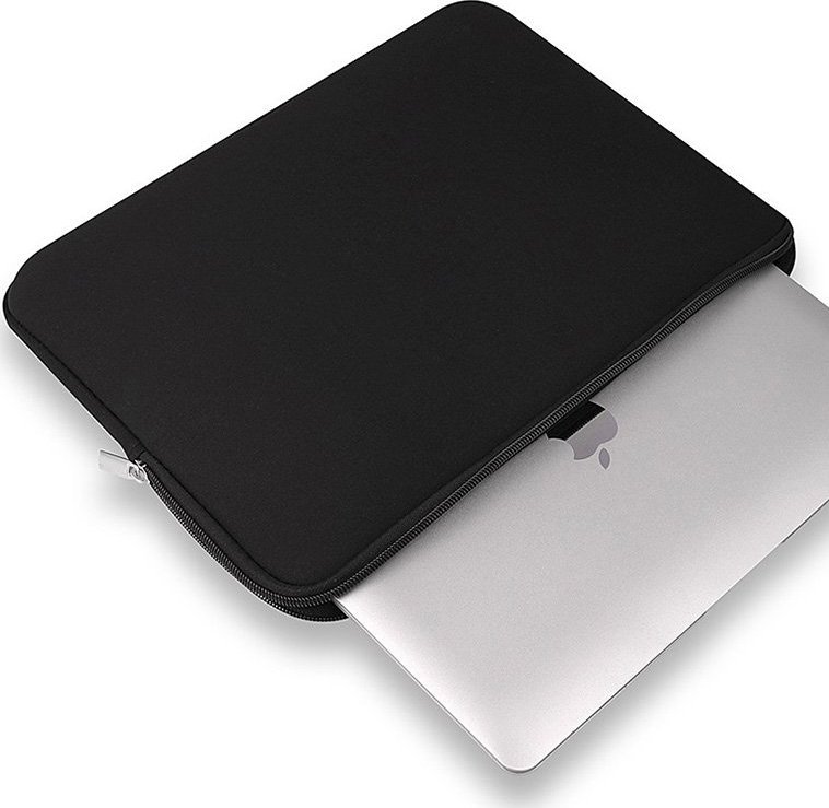 Çantë mbrojtëse për laptop Hurtel, 15.6", neopren, e zezë