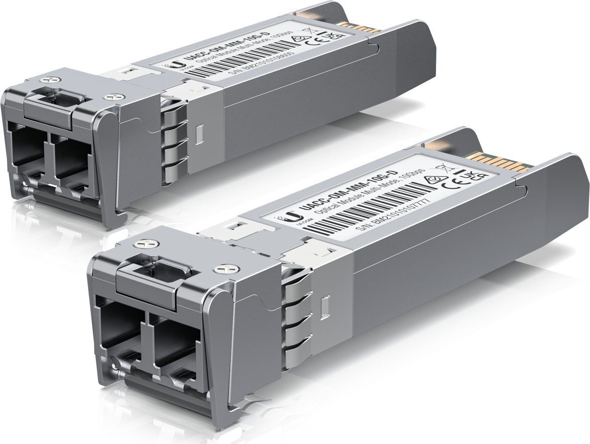 Modul transceiver rrjeti Ubiquiti UACC-OM-MM-10G-D-20, 10Gbps, fibër optike multimode