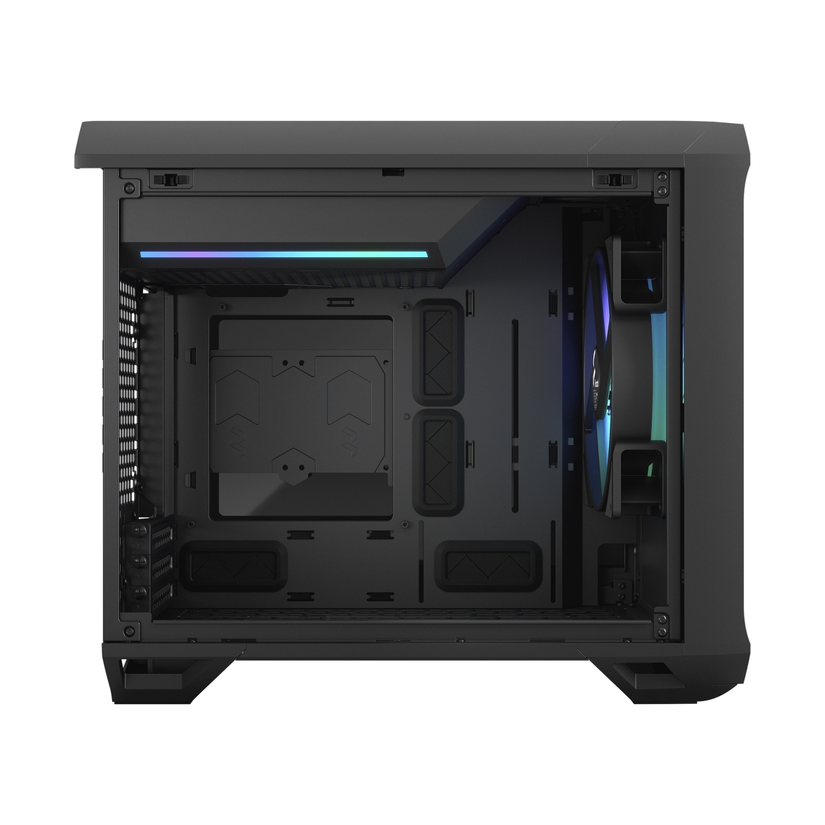 Kasë Fractal Design Torrent Nano RGB Black TG Light Tint, e zezë