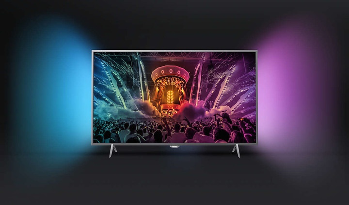 Televizor Philips 55PUS6401, i argjendtë 