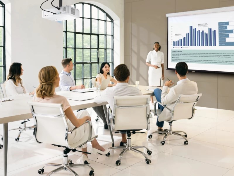 Projektor Viewsonic WXGA, 4000 ANSI lumens, LED, 1280x800, i bardhë