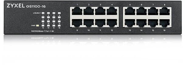 Ndërprerës Zyxel GS1100-16v3