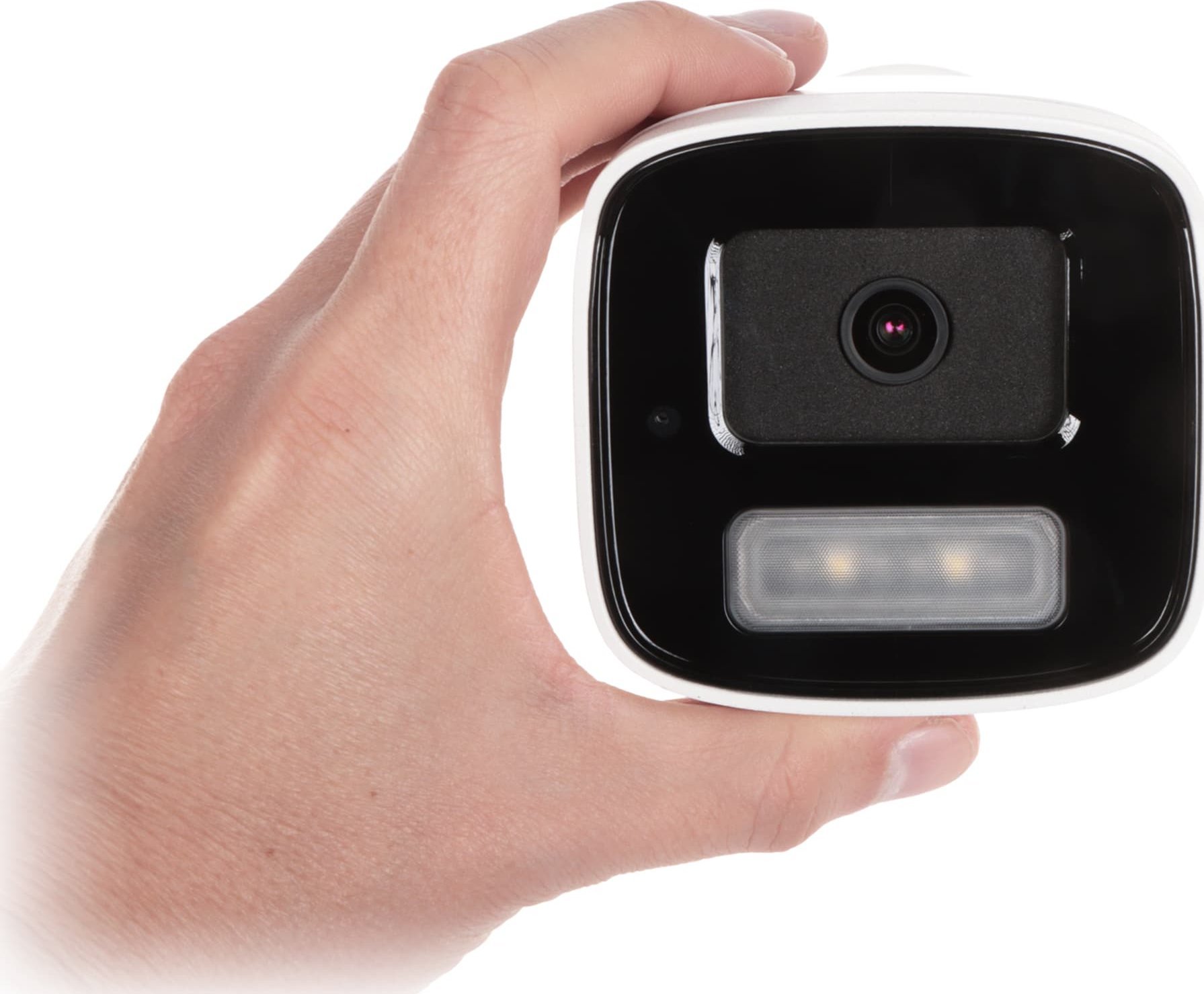 Kamera IP Hikvision DS-2CD1T47G2H-LIU, 4MP, ColorVu, e bardhë