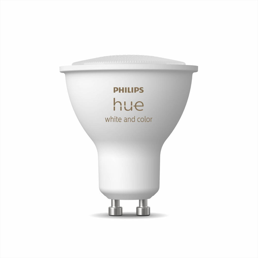 Spote LED inteligjent Philips Hue White and Colour Ambience, GU10, Bluetooth, i bardhë