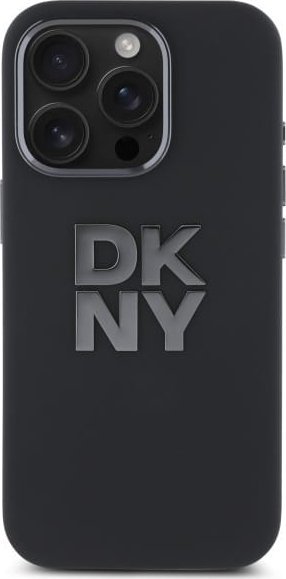 Mbulesë telefoni DKNY DKHCP16LSMCBSK për iPhone 16 Pro 6.3", hardcase silikon i lëngshëm, e zezë