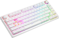 Tastierë mekanike wireless Savio Phenix White, 82 taste, RGB, e bardhë