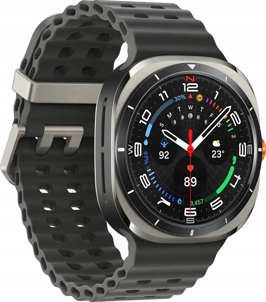 Ora inteligjente Samsung Galaxy Watch Ultra 2025, 47mm, LTE, argjend
