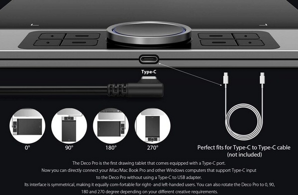Tablet grafik XP-PEN Deco Pro M