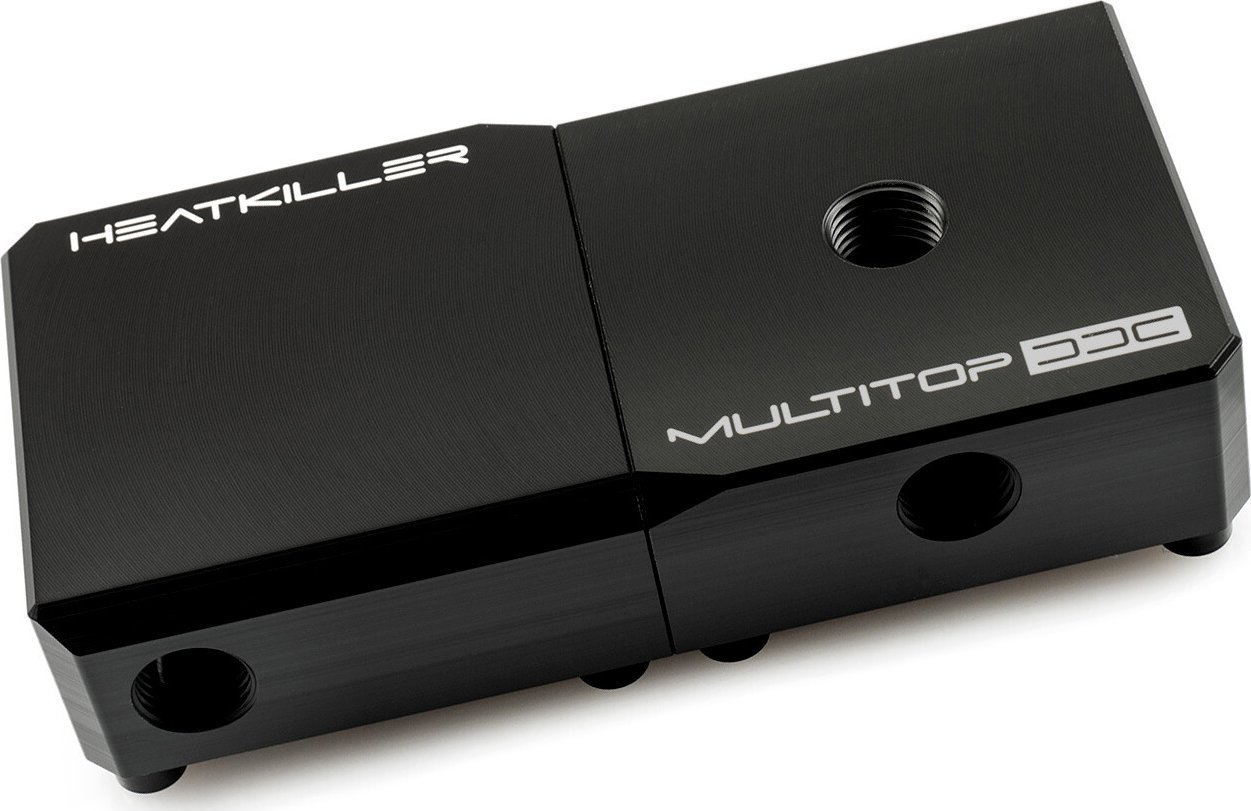 Kapak pompë Watercool HEATKILLER DDC Pump Top X2, për pompa DDC, për sisteme ftohjeje me ujë