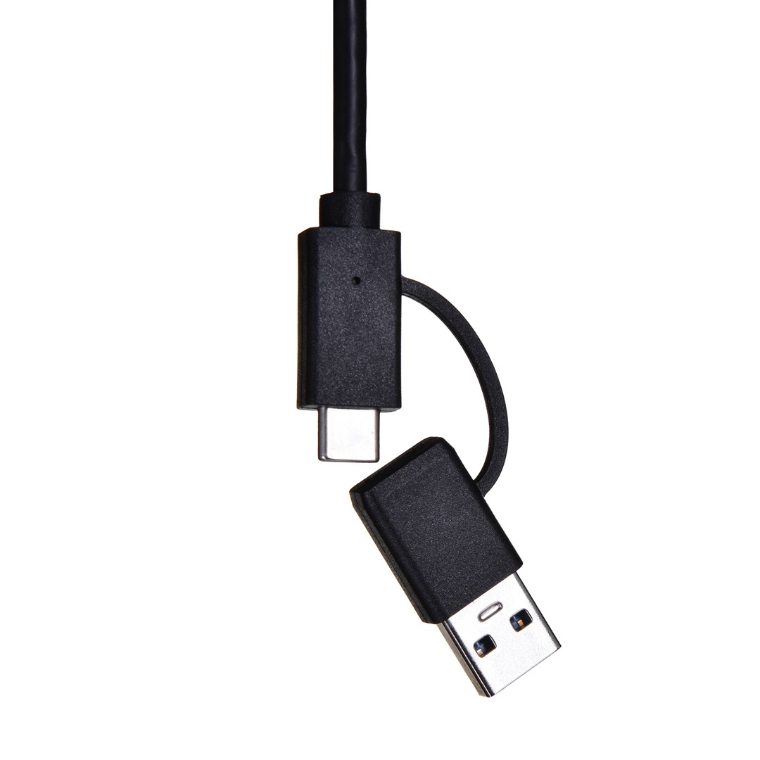 Адаптер Unitek U1313C, USB-A/C во RJ45, 2.5 Gbps, сив
