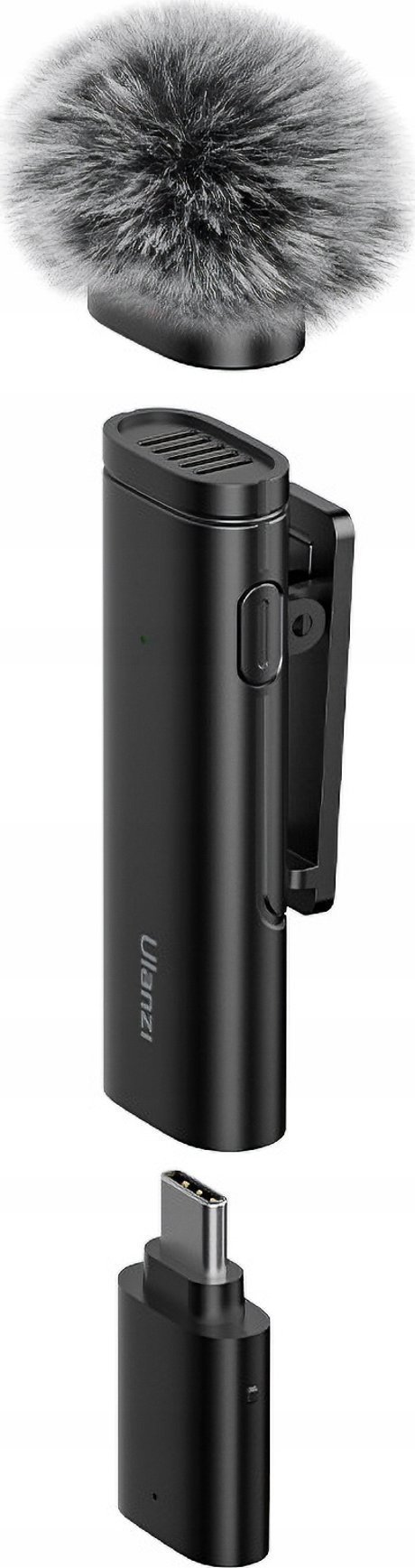 Mikrofon wireless Ulanzi WM-10-T, USB C, për telefona