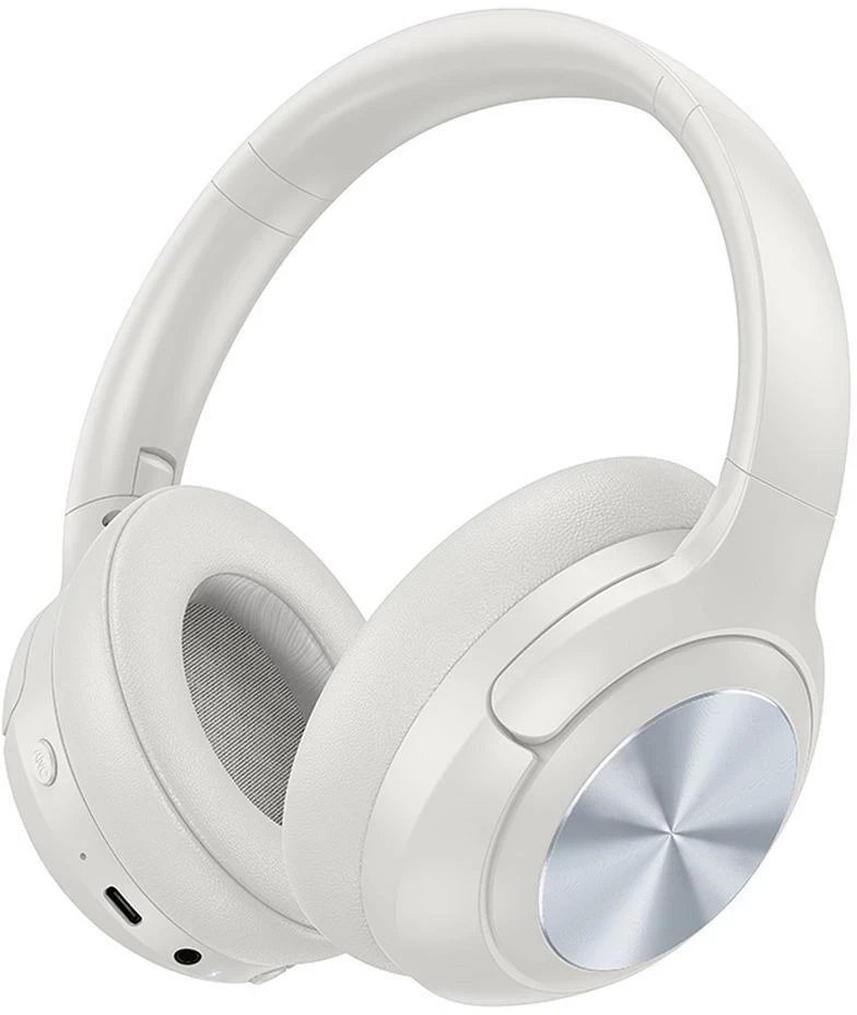 Kufje wireless Hoco W54 ANC Over Ear, Bluetooth, anulim aktiv i zhurmës, gri