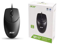 Maus Acer M117, оптички со кабел, 1200 DPI, црн