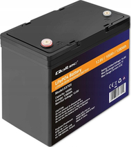 Bateri LiFePO4 Qoltec 53705, 12.8V 100Ah, 1280Wh, e zezë