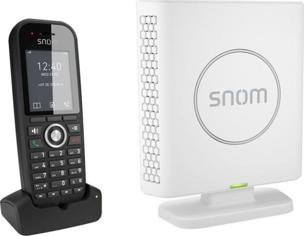 Telefoni pa tela Snom M430, DECT, ekran 2", i zi e i bardhë