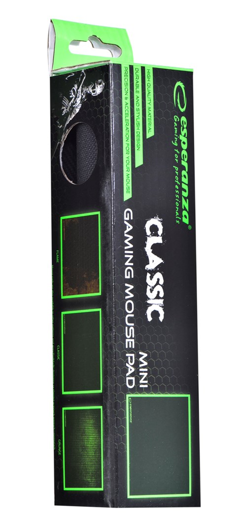Mauspad Esperanza Classic Mini (EGP101K), 25 cm, e zezë 3