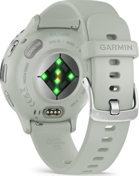 Ore sportive Garmin Venu 3S, 1.2" AMOLED, GPS, jeshile Mint