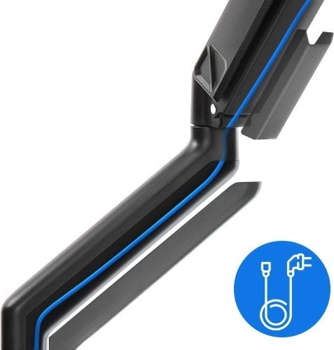 Mbajtëse muri për monitor SENSE7 HANG, zgjatëse, 17"-32", e zezë