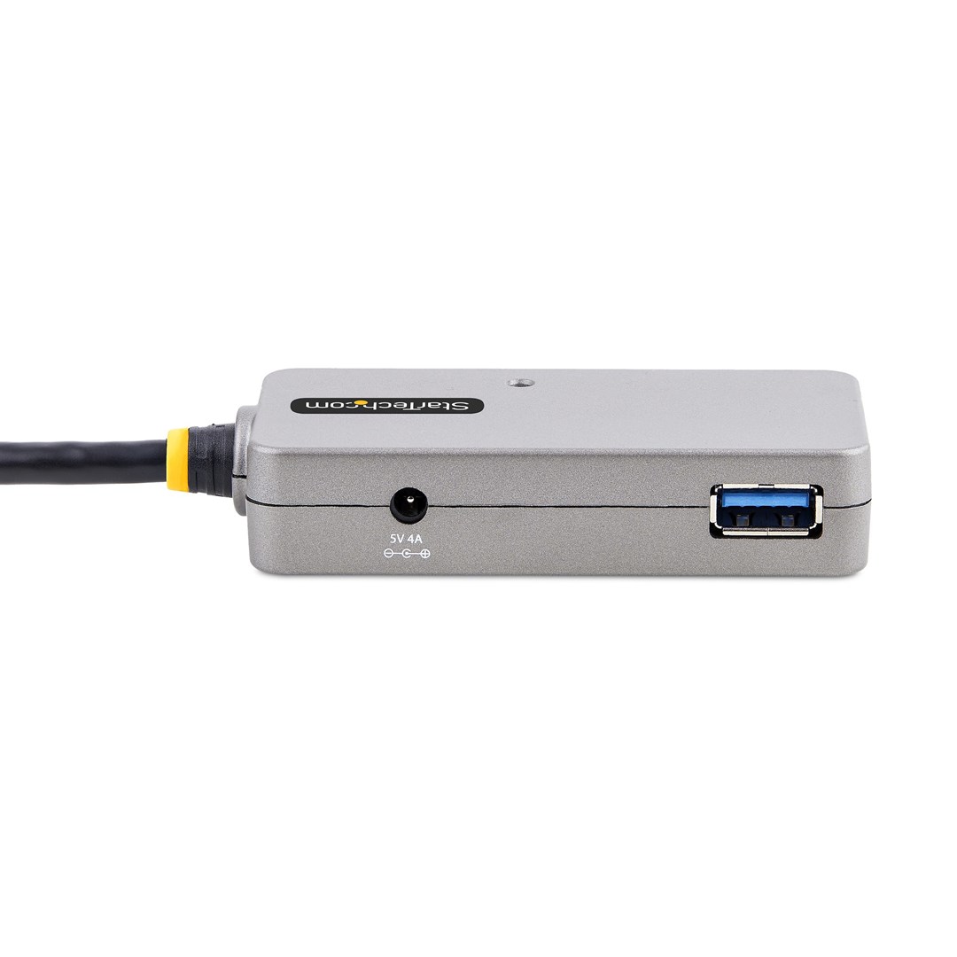 Qendër USB Startech, 10m, 4 porte USB 3.0, i hirtë