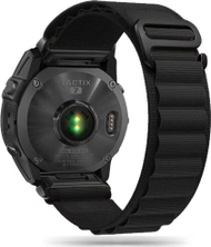 Rrip ore Tech-Protect Nylon Pro për Garmin Fenix 3 5X 3HR 5X Plus 6X 6X Pro 7X, najlon, i zi