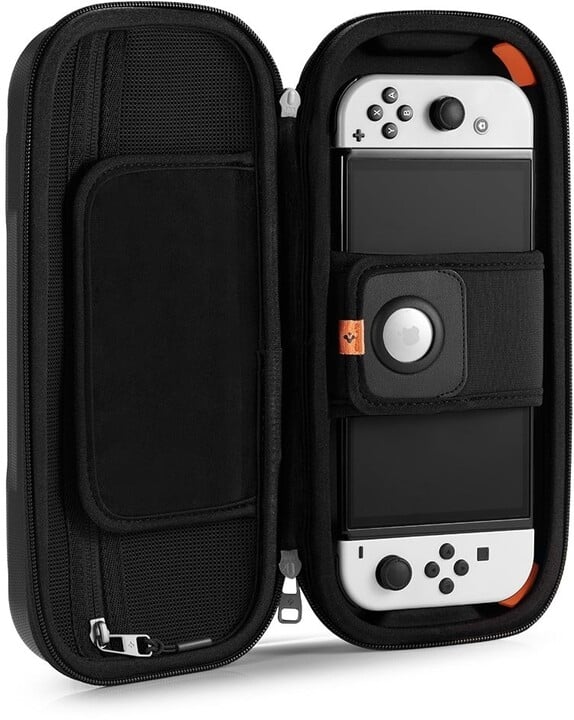 Çantë Spigen Rugged Armor Pro Pouch për Nintendo Switch/Switch OLED, e zezë