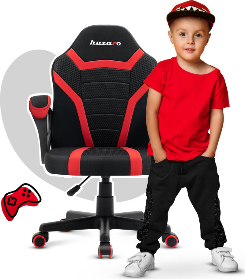 Karrige gaming për fëmijë HZ Ranger 1.0, mesh, e kuqe