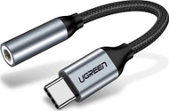 Përshtatës Ugreen USB-C në Jack, 3.5mm, i argjendë