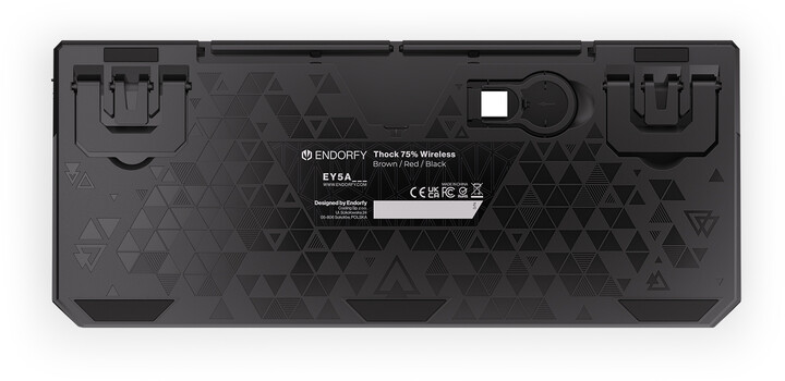 Tastierë Endorfy Thock 75% Wireless, Kailh Box Black, US