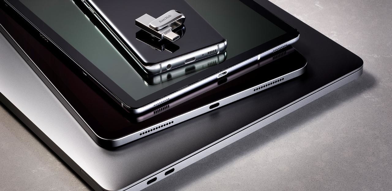 USB SanDisk Ultra Dual Drive Luxe, 64 GB, USB Type-A / USB Type-C