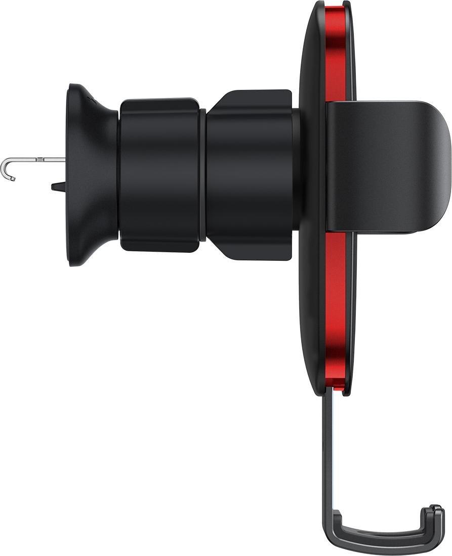 Mbajtës telefoni për makinë Baseus Metal Age II, gravitacional, gjerësi deri 86mm, i zi